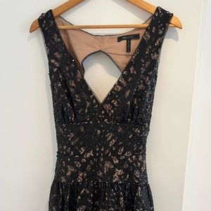 Black Mini Sparkle Dress